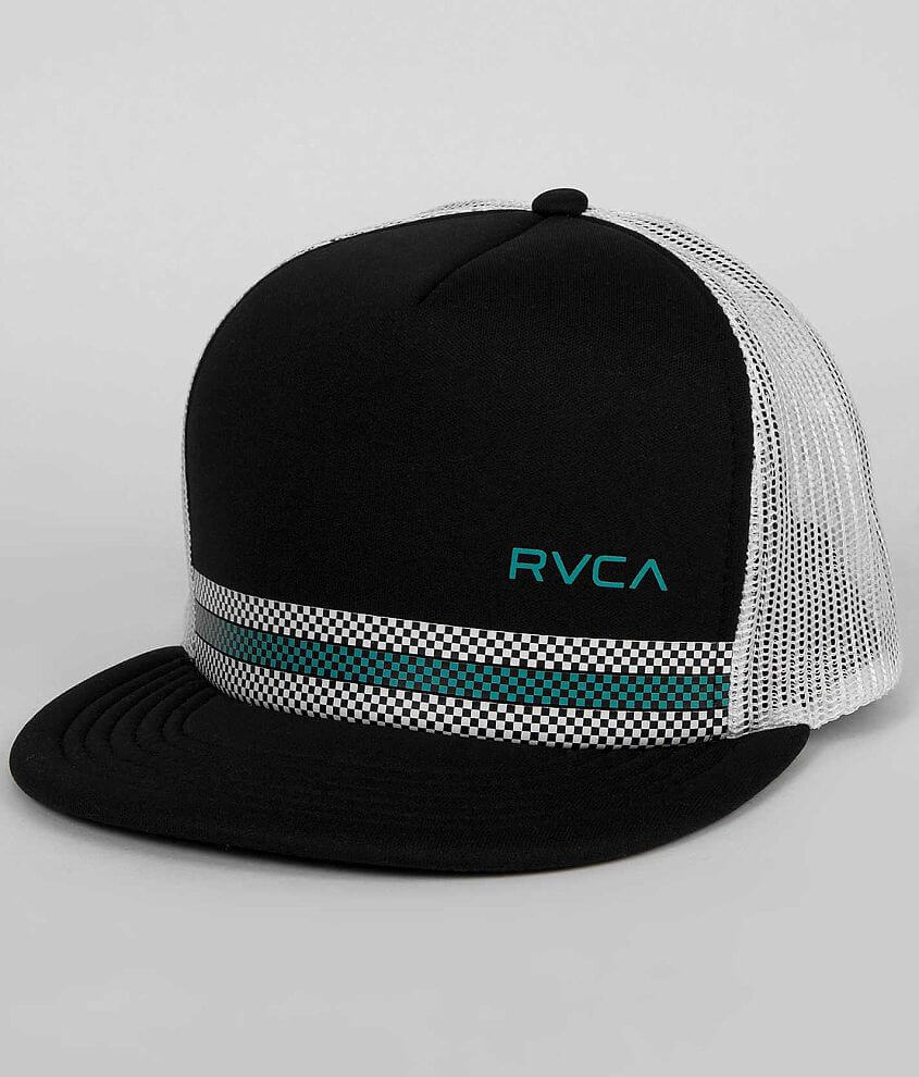 RVCA Draughts Trucker Hat front view