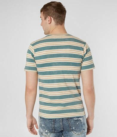 RVCA Lucas Stripe T-Shirt BACK