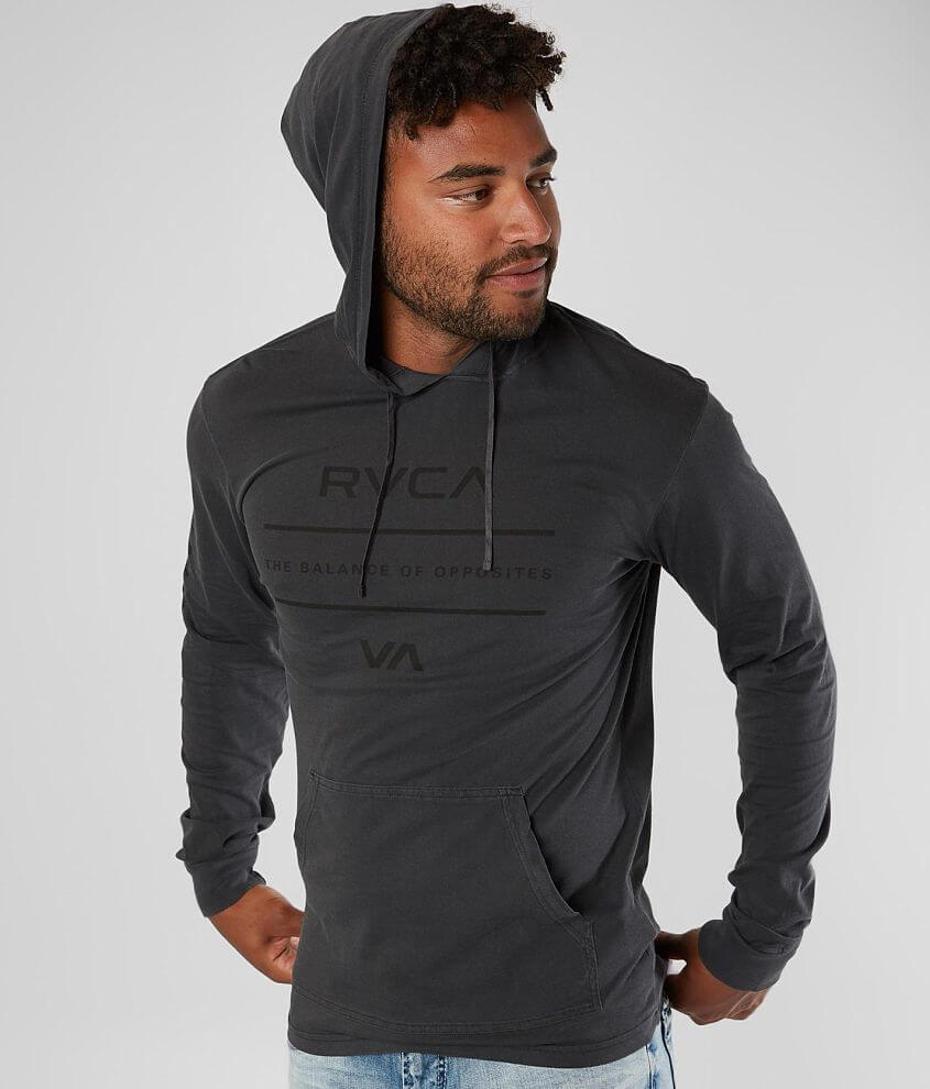 RVCA Brand Stacker Hoodie front view