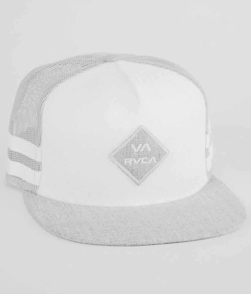RVCA Stripes Trucker Hat front view