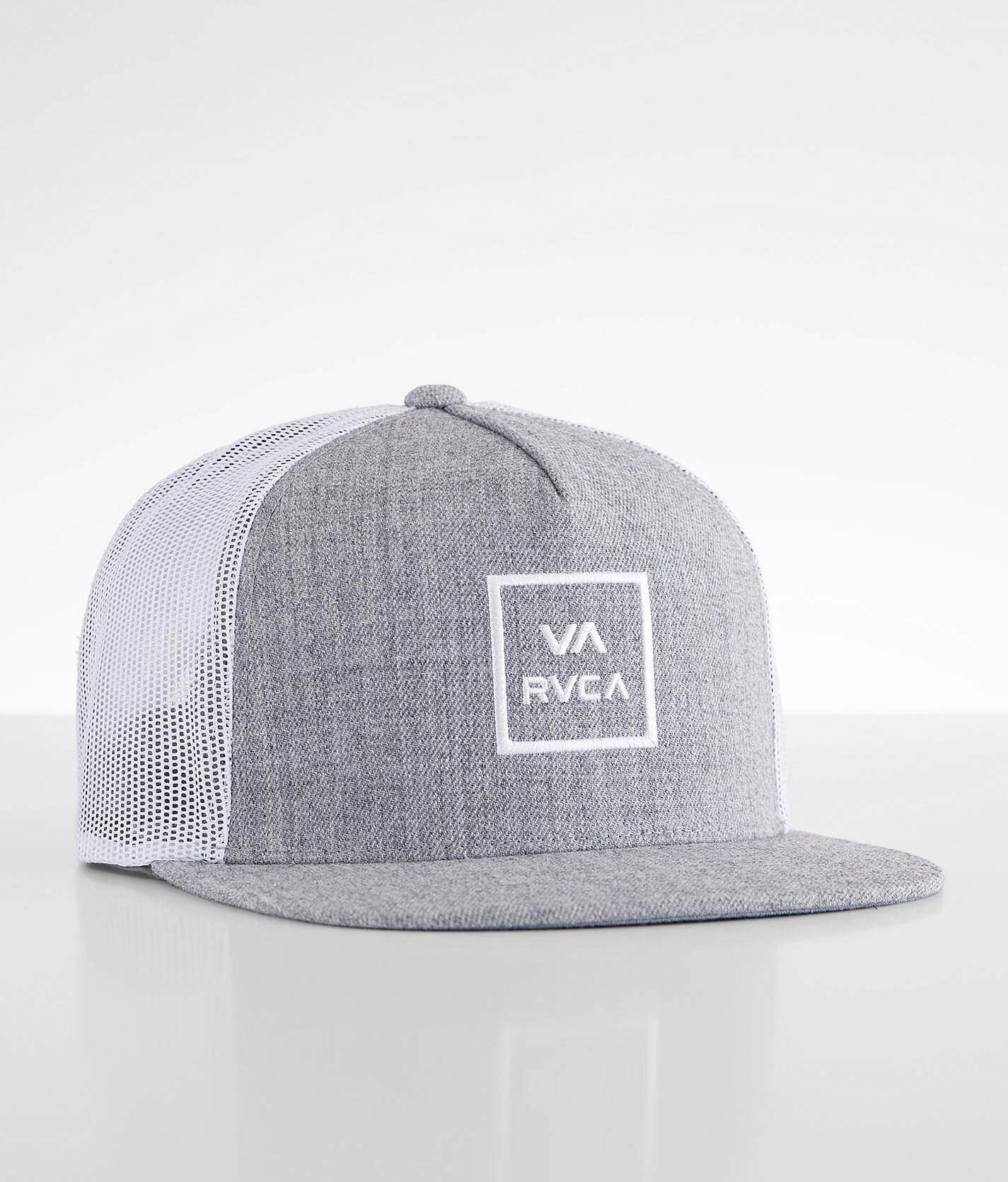 grey rvca hat