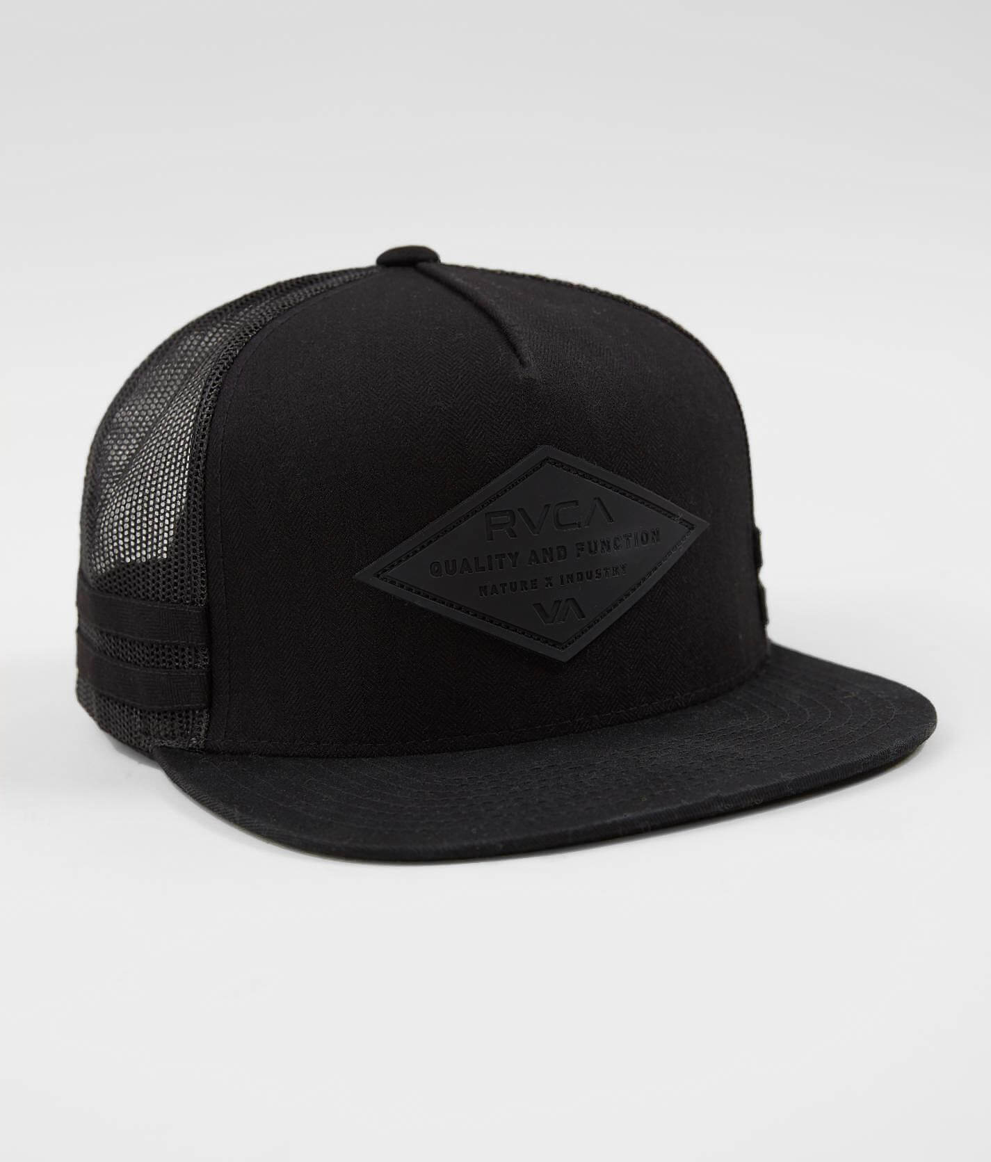 black rvca hat