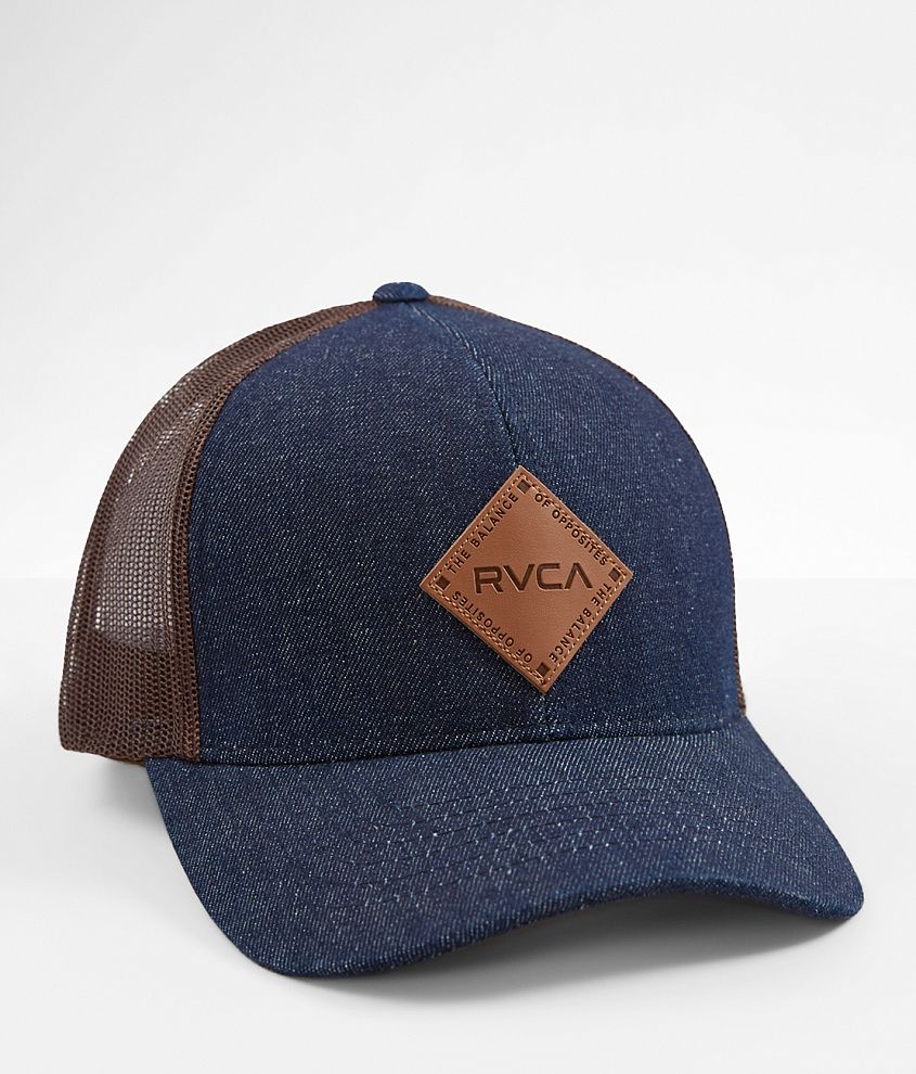 RVCA Buckley Curve Trucker Hat front view