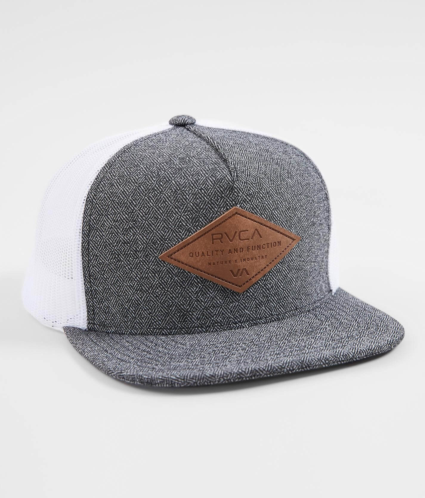 rvca finley trucker hat