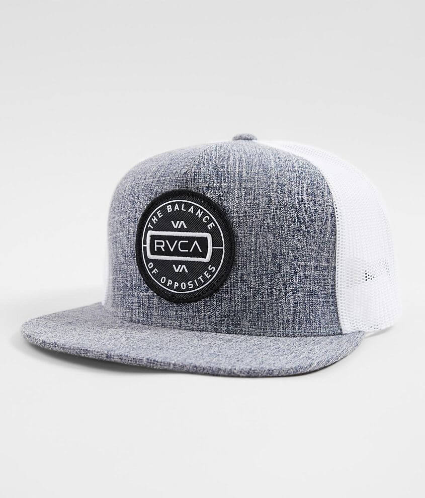 RVCA Navigate Trucker Hat - Men's Hats in Navy Heather | Buckle