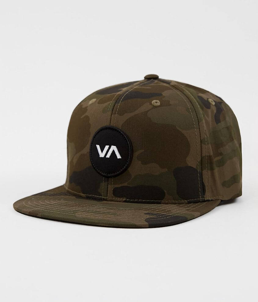 RVCA Patch Camo Hat front view