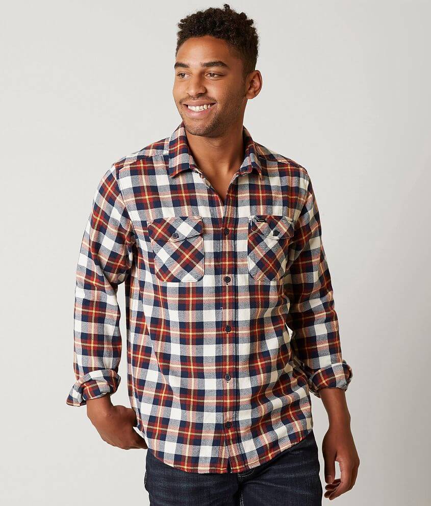 RVCA That&#39;ll Work Flannel Shirt front view