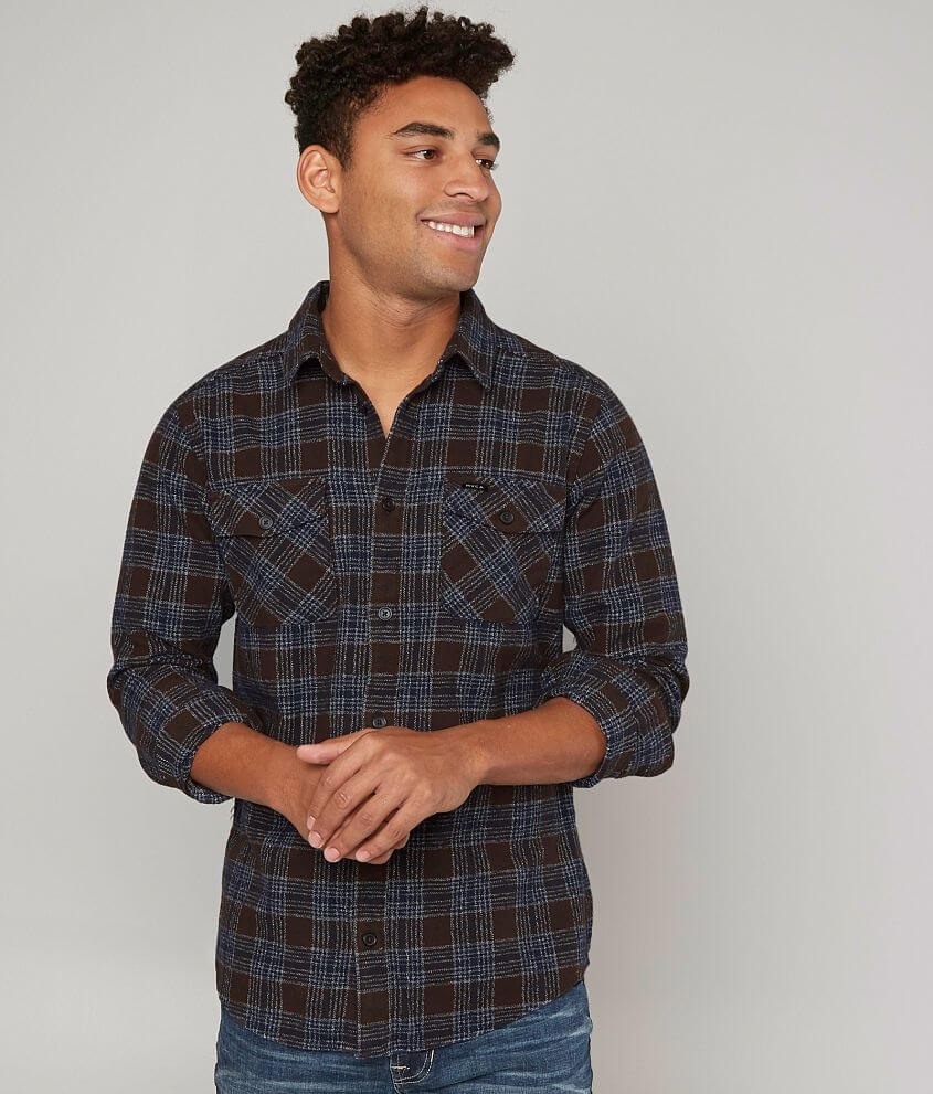 RVCA That&#39;ll Work Flannel Shirt front view