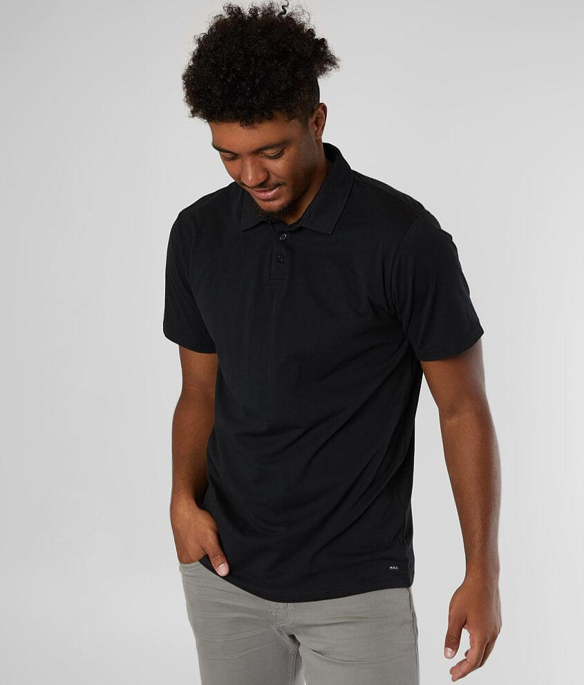 RVCA Sure Thing II Polo front view