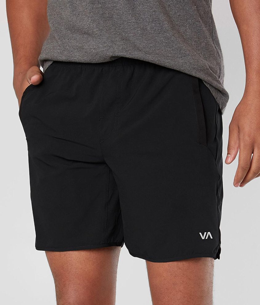 RVCA Yogger Active Stretch Short front view