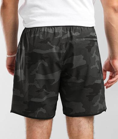 RVCA Yogger Camo Stretch Short back view