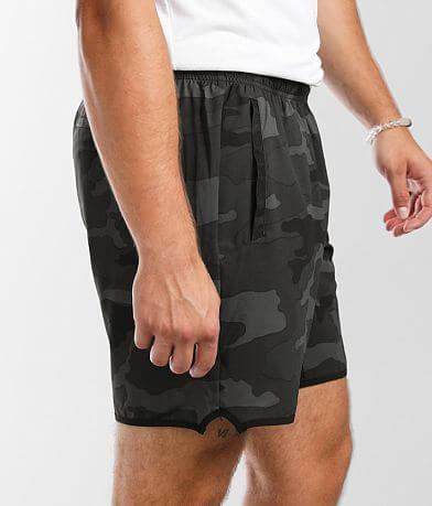 RVCA Yogger Camo Stretch Short full right side view