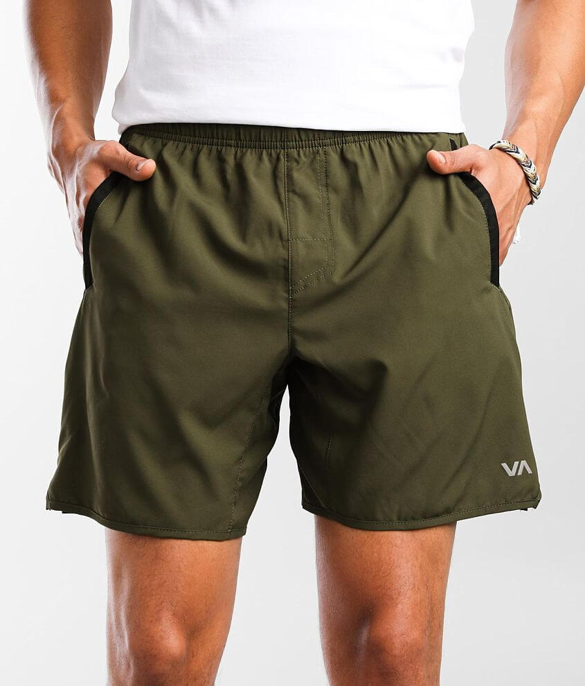 RVCA Yogger IV Active Short - Men's Activewear in Olive | Buckle