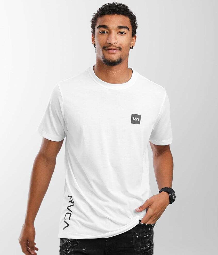 RVCA 2X Performance T-Shirt - Men's Activewear in White