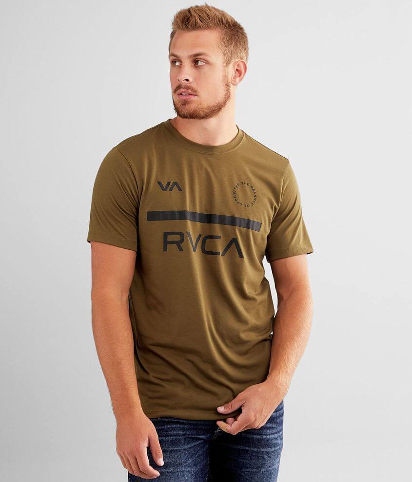 RVCA Mid Bar T-Shirt front view