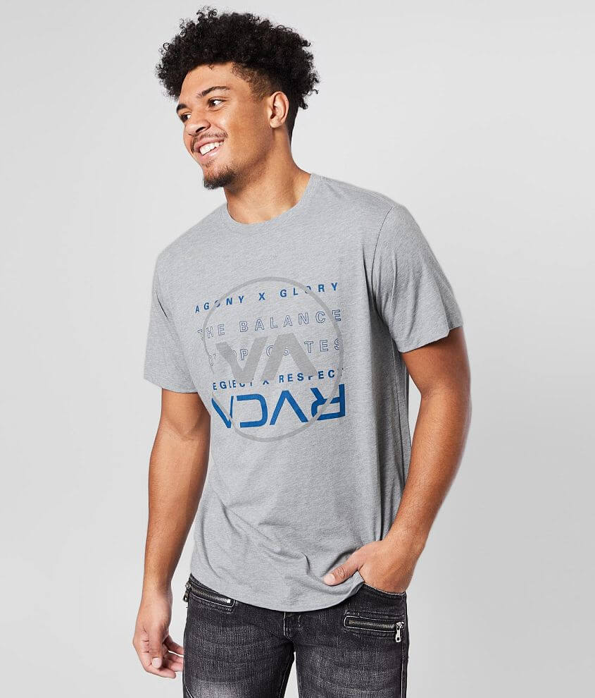 RVCA Brand Over Balance Sport T-Shirt - Men's T-Shirts in Athletic ...