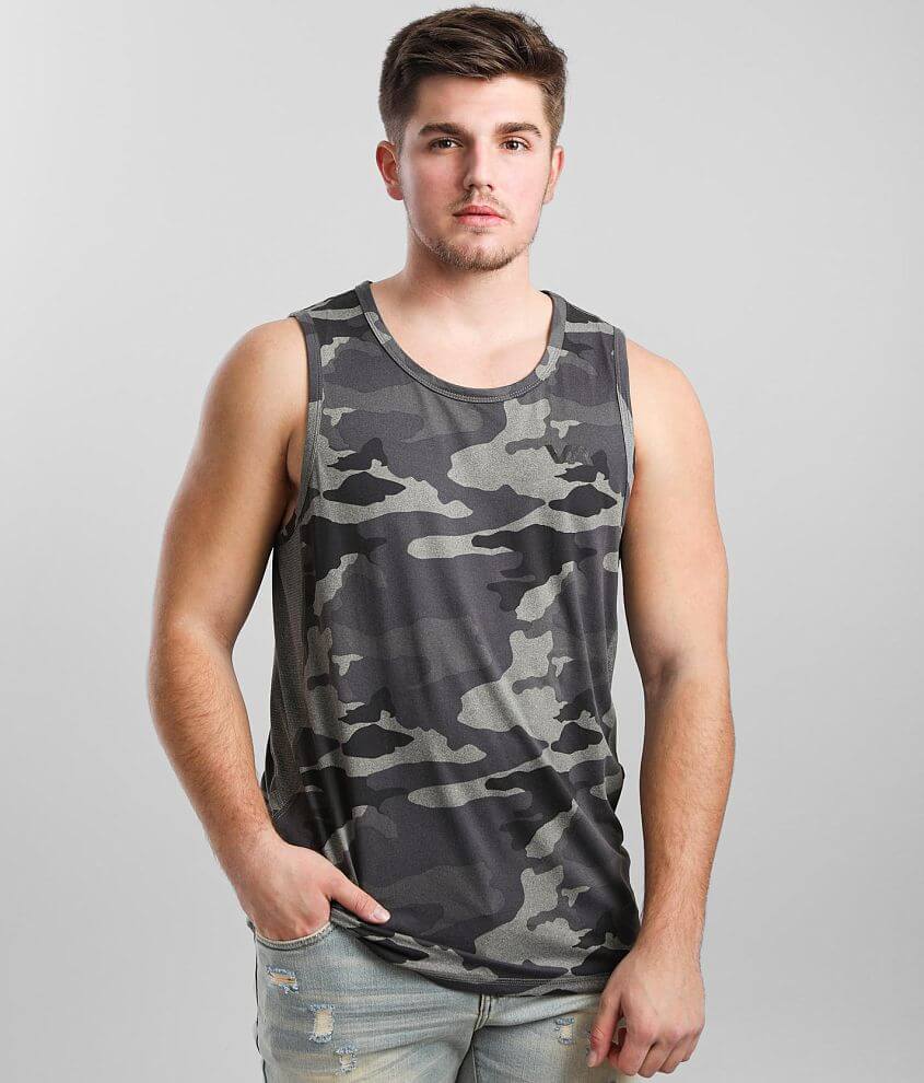 RVCA Sport Vent Tank Top front view