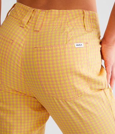 RVCA Kennedy Gingham Pant BACK_POCKET