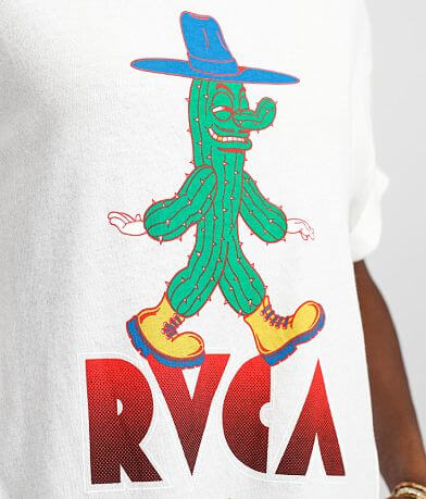 RVCA Cactus Man T-Shirt MISC_DETAIL_1