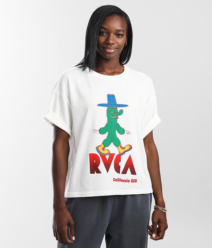 RVCA Cactus Man T-Shirt front view