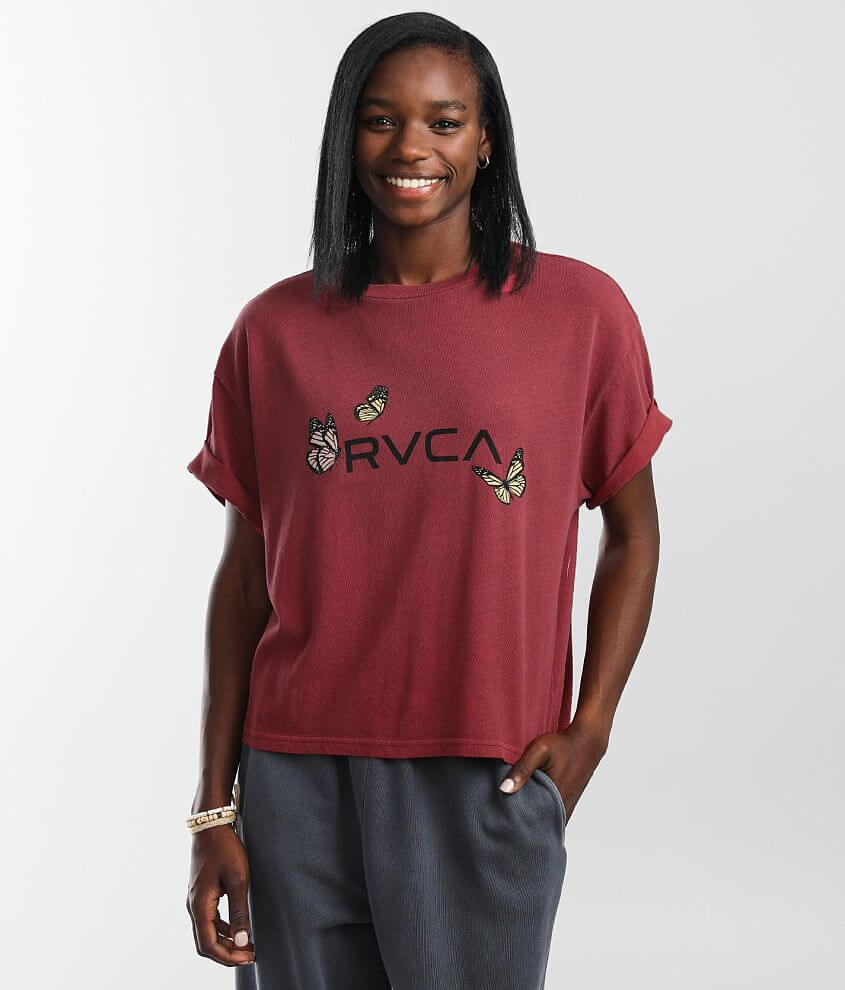 RVCA Butterfly T-Shirt front view
