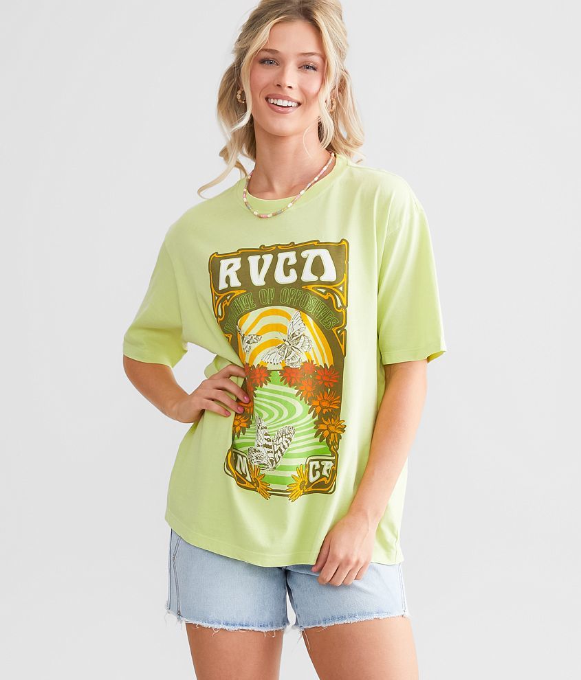 RVCA Swirl Anyday T-Shirt front view