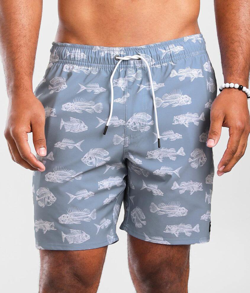 RVCA Horton Fishscales Stretch Boardshort front view