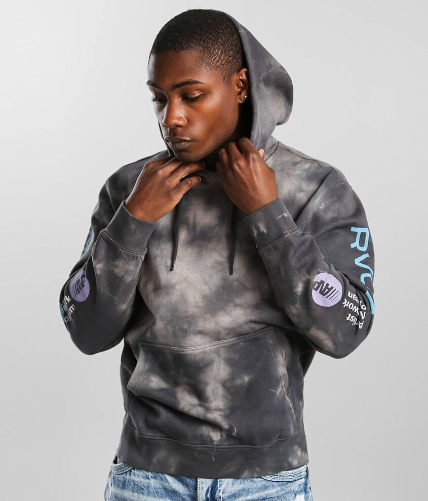 Rvca tie store dye hoodie