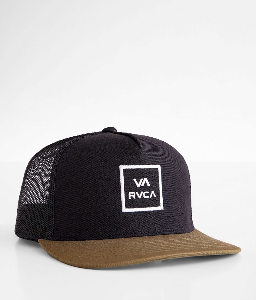 RVCA All The Way Trucker Hat front view