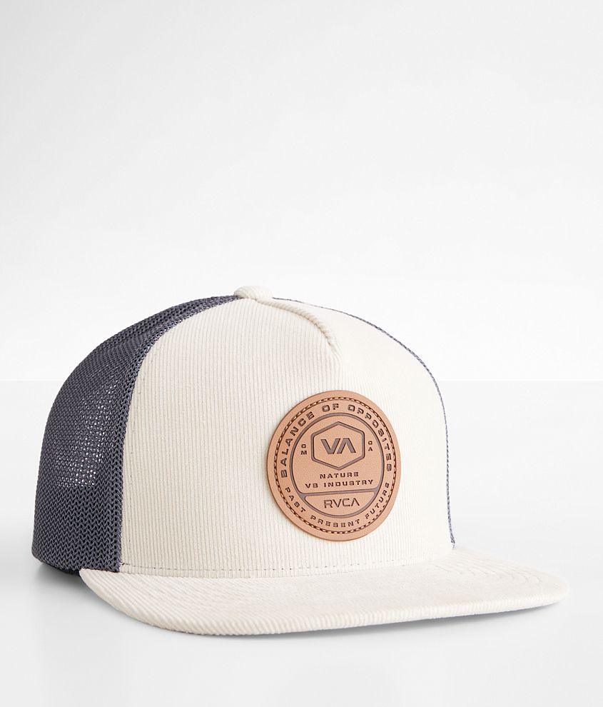 RVCA Norris Corduroy Trucker Hat front view