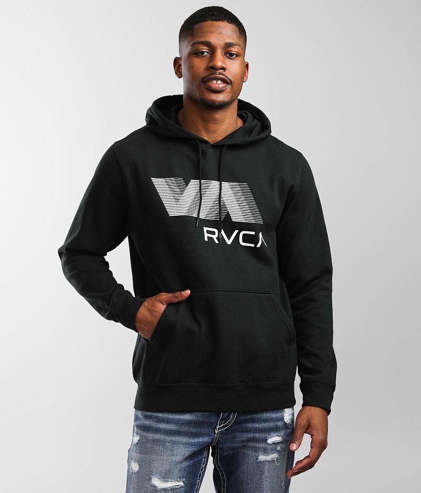 RVCA Blur Hooded Sweatshirt front view