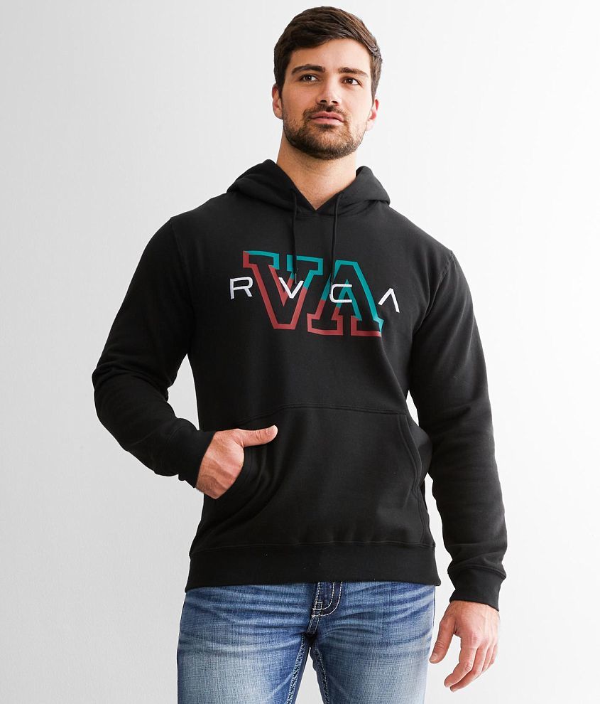 RVCA Hampton Hooded Sweatshirt front view