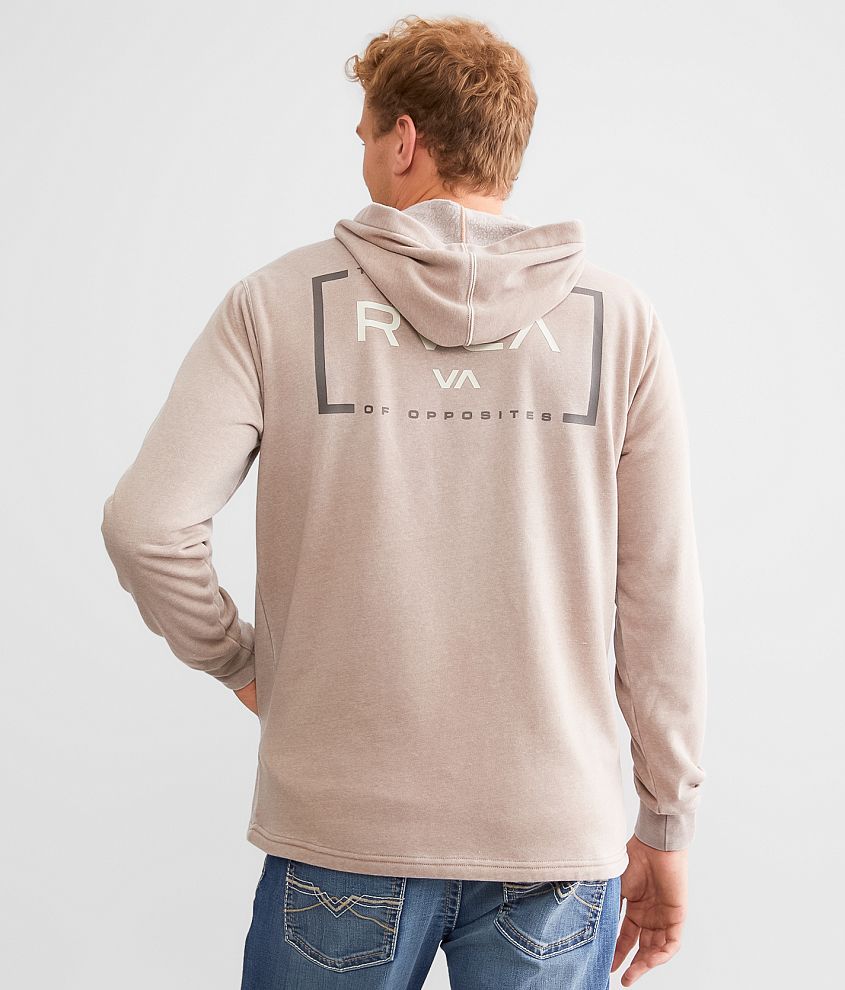 RVCA Brackets Hooded Sweatshirt front view