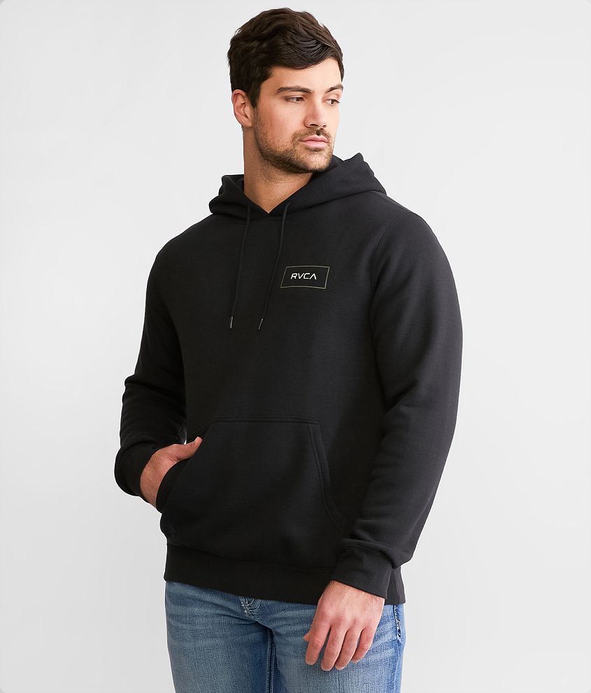 Rvca best sale hoodie black