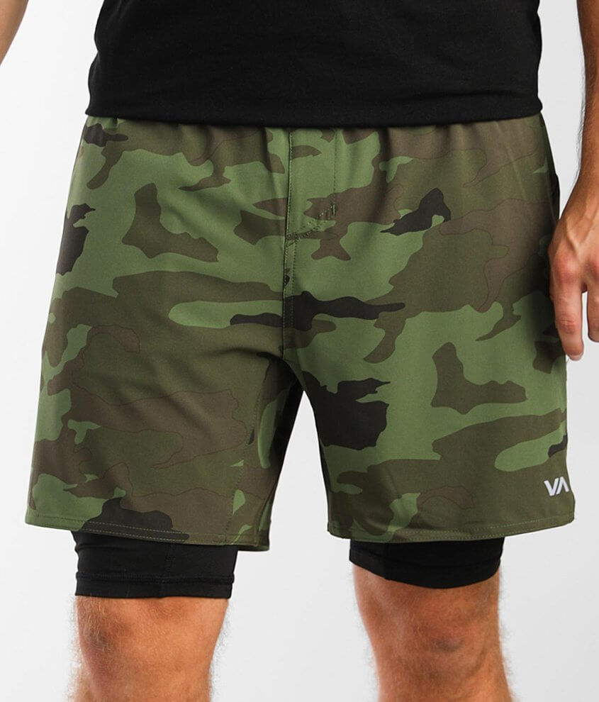 RVCA Yogger 2-In-1 Trainer Short front view
