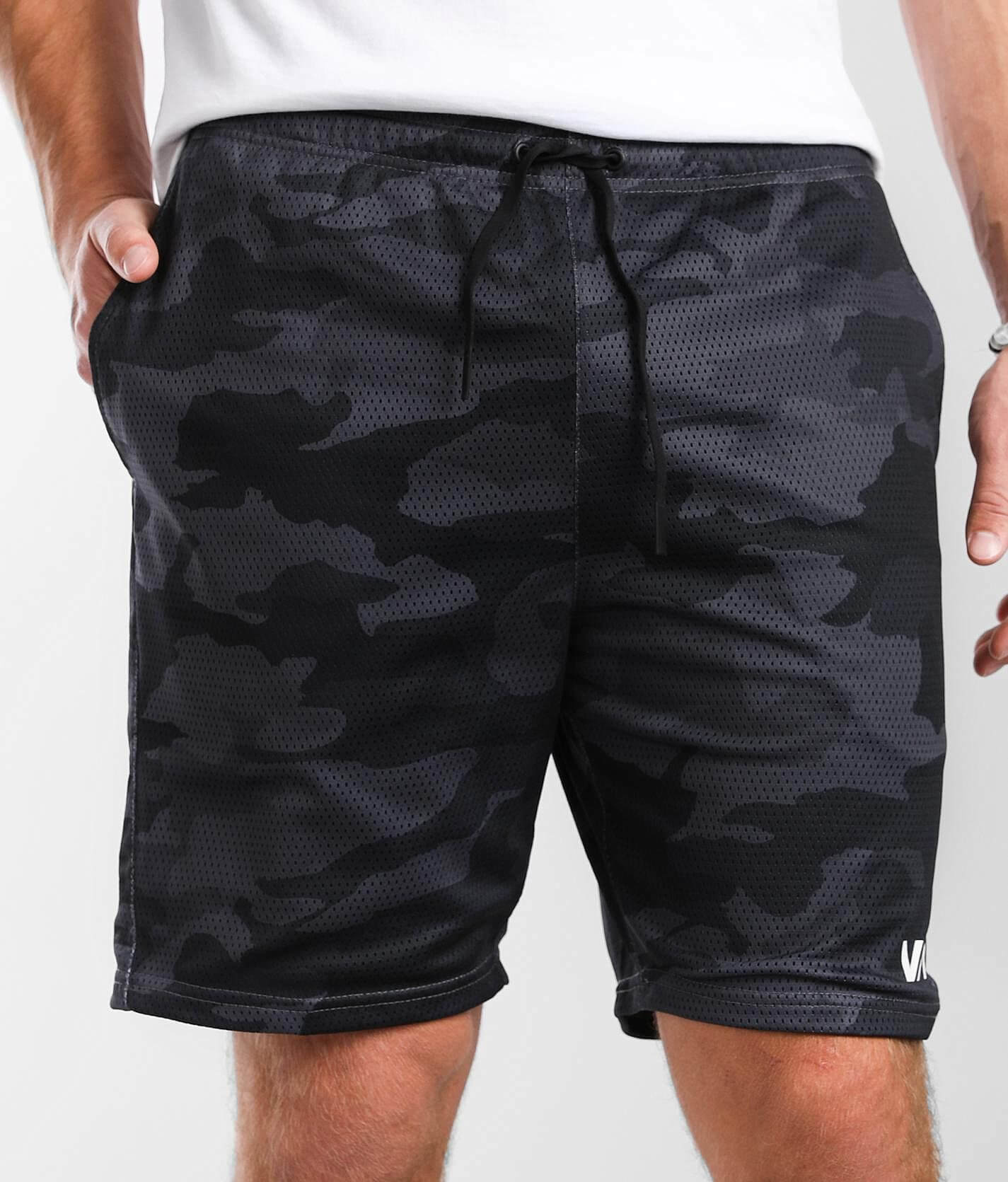 Men's Yogger Iv Performance Walk Shorts - Black Camo - Size M