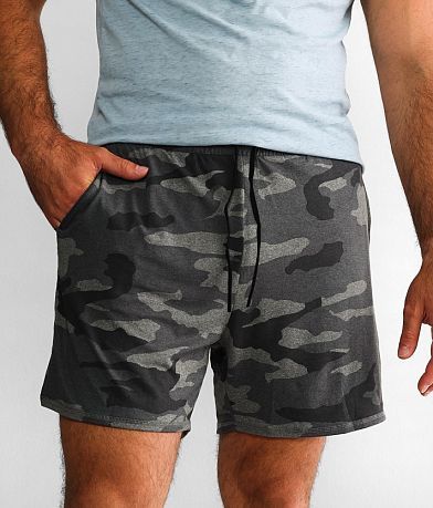 Buckle Black Knox Camo Cargo Short - Men's Shorts in Black Camo