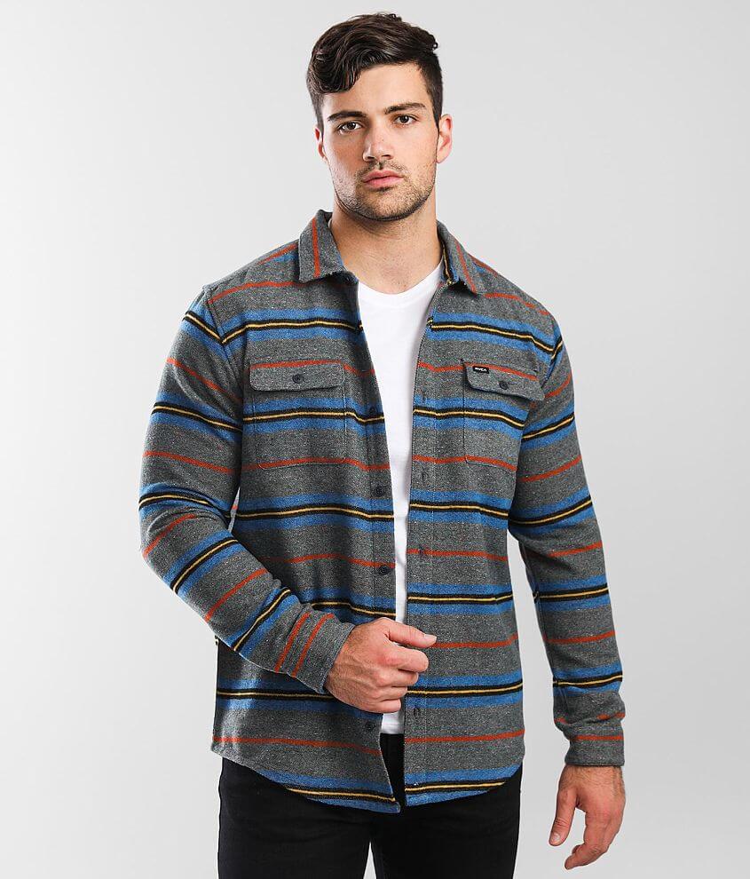RVCA Blanket Flannel Shirt front view
