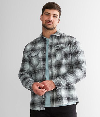 RVCA Vesuvio Flannel Shirt front view