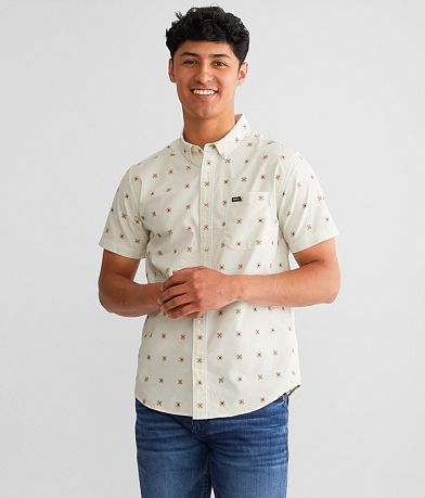 RVCA Butter Bean Long Sleeve Button-Up Shirt in stock at SPoT