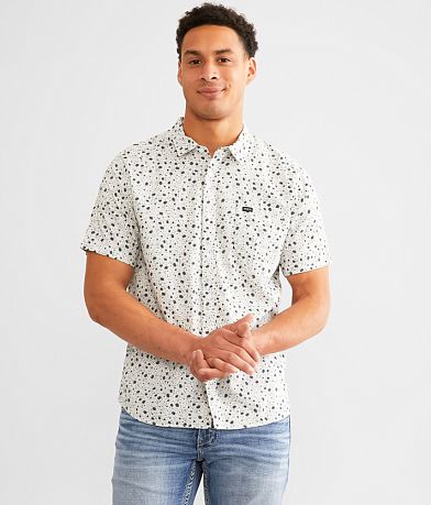 RVCA Butter Bean Long Sleeve Button-Up Shirt in stock at SPoT