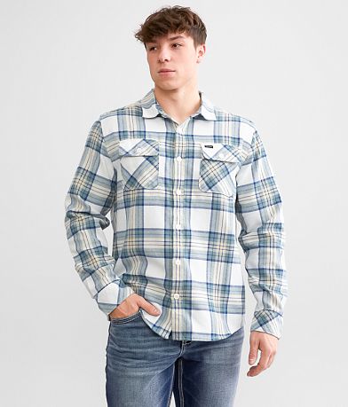 RVCA That'll Work Flannel Shirt front view