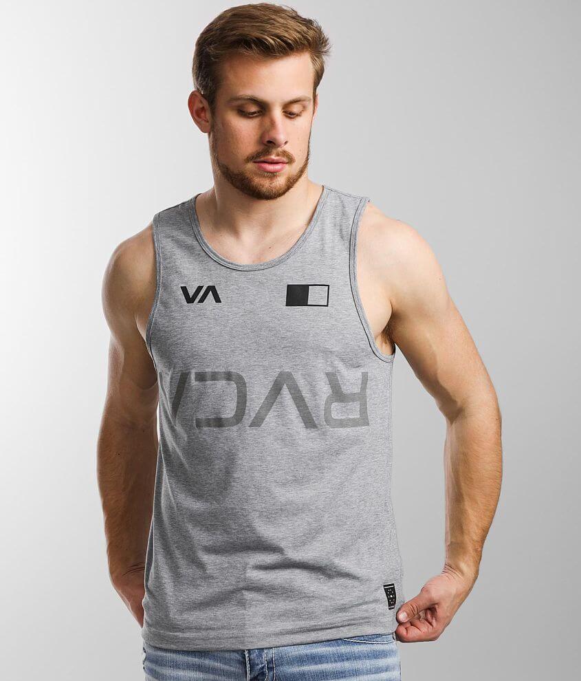 RVCA Sport Reflective Tank Top front view