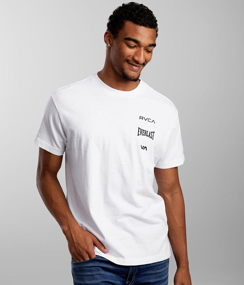 RVCA X Everlast® Stack T-Shirt - Men's T-Shirts in White | Buckle