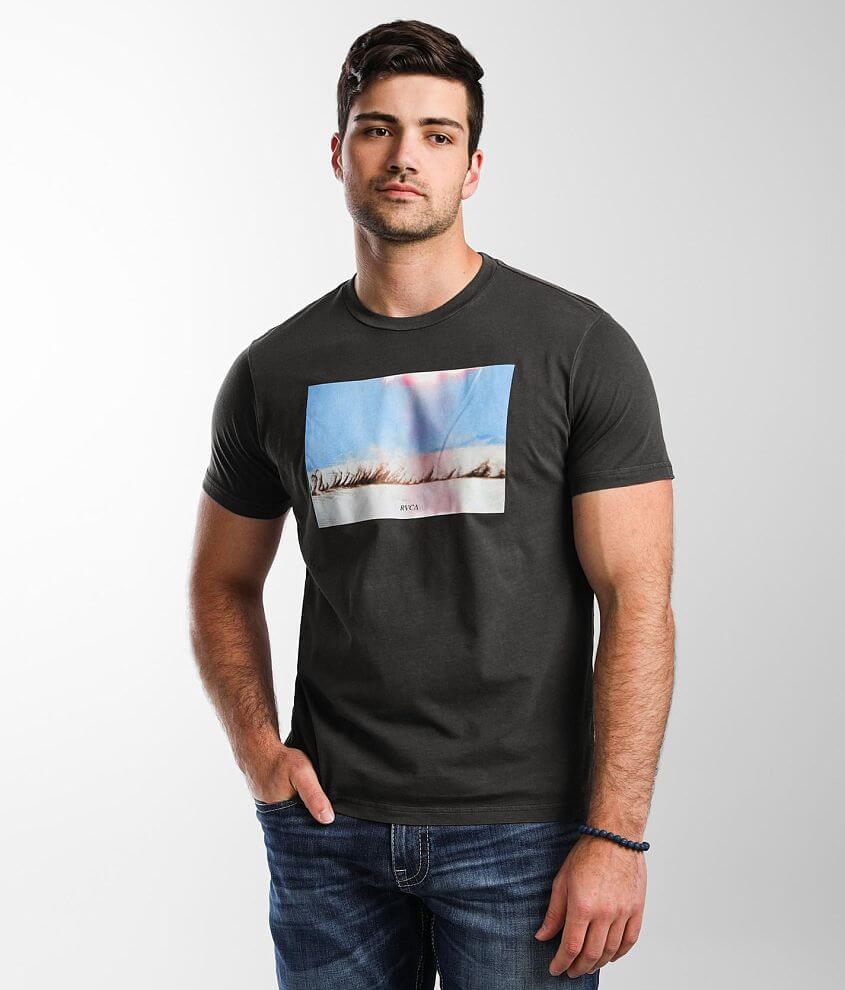 RVCA Glare T-Shirt - Men's T-Shirts in Pirate Black | Buckle