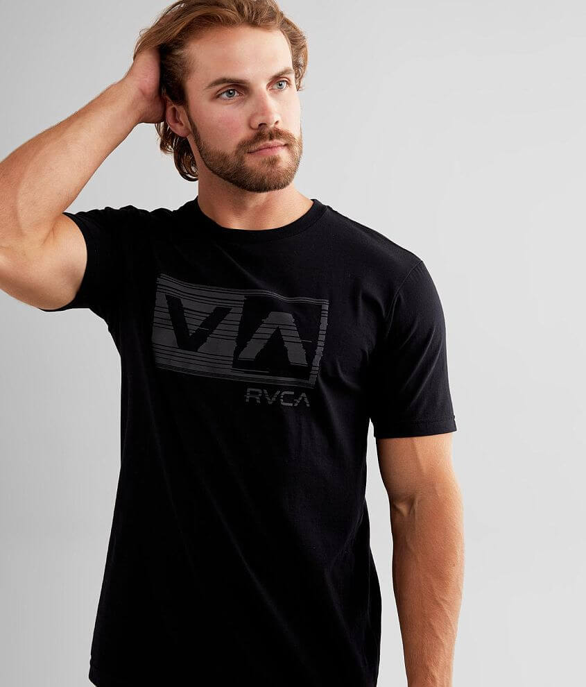RVCA Glitch Box T-Shirt front view