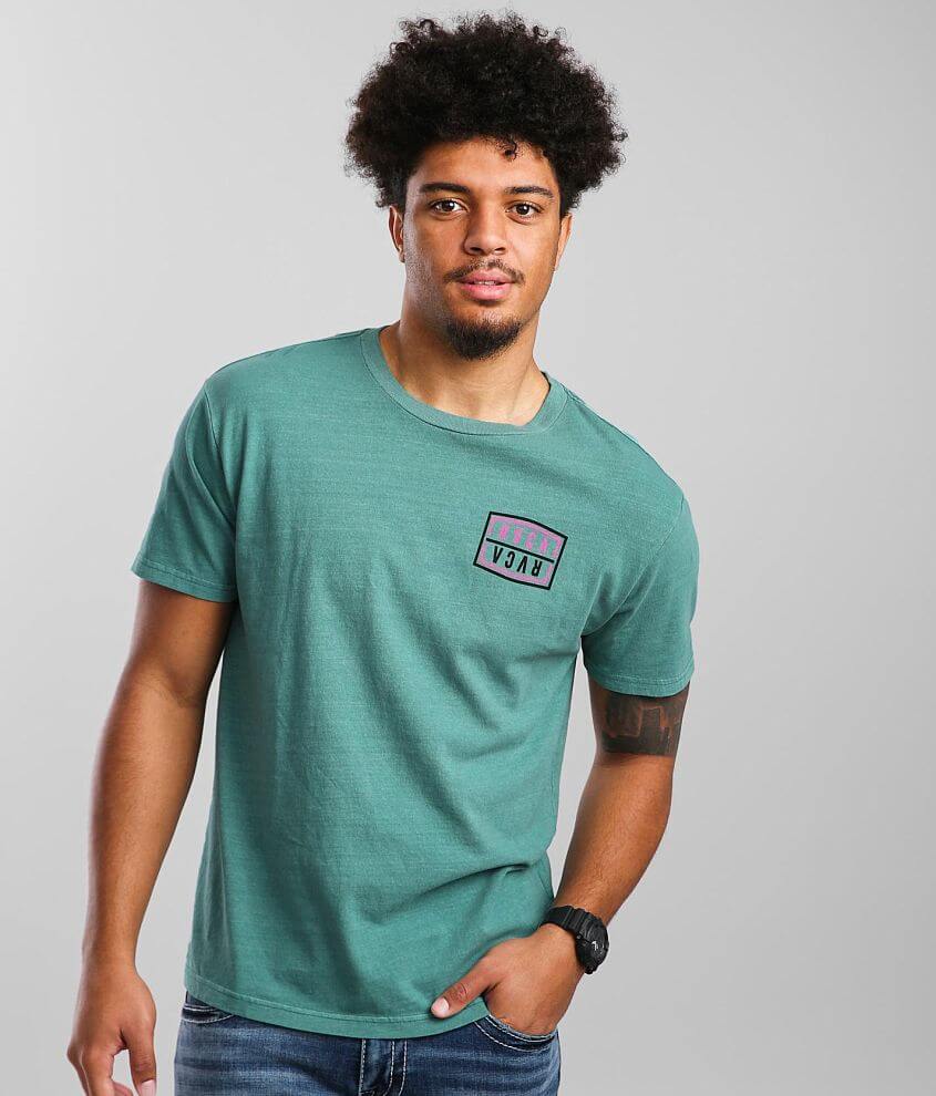 RVCA Hazard T-Shirt - Men's T-Shirts in Teal | Buckle