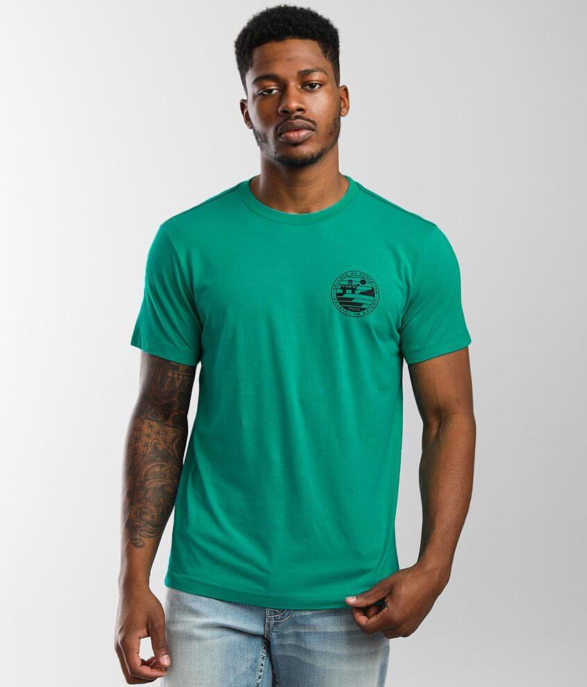 RVCA Sets T-Shirt - Men's T-Shirts in Teal | Buckle