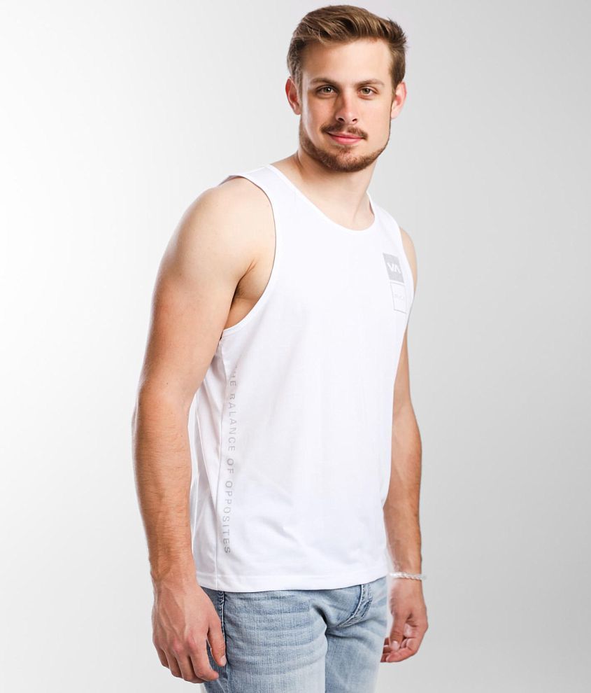 RVCA Sport Boxes Tank Top front view