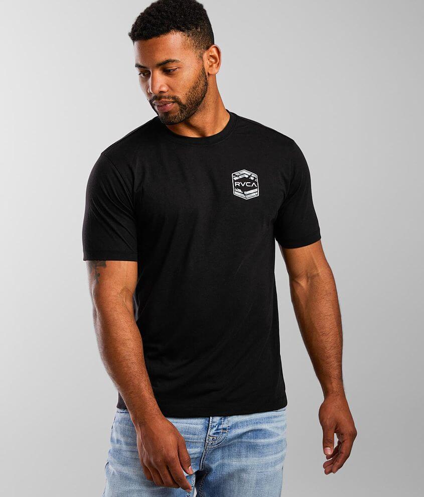 RVCA Pure Vert Sport T-Shirt - Men's T-Shirts in Black | Buckle